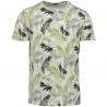Camiseta ecorresponsable con estampado tropical hombre
