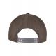 Gorra snapback algodón orgánico Ref.TTFL6089OC-GRIS OSCURO 