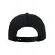 Gorra snapback algodón orgánico Ref.TTFL6089OC-NEGRO 