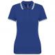 Polo manga corta a rayas mujer Ref.TTK273-AZUL REAL/BLANCO