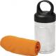 Toalla refrescante en bote de PET Remy Ref.PF126170-NARANJA 