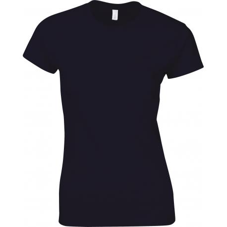 Camiseta softstyle mujer de algodón preencogido