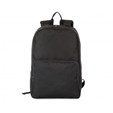 Mochila con cierres rápidos a contraste