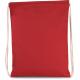 Mochila con cordones gruesos Ref.TTKI0154-ROJO CEREZA 