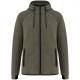 Chaqueta de chándal performance con capucha hombre Ref.TTPA358-BREZO KAKI CLARO