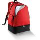 Mochila equipaciones multideporte con base rígida Ref.TTPA536-ROJO/BLANCO/GRIS CLARO 