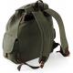 Mochila canvas vintage Ref.TTQD612-VERDE MILITAR VINTAGE 