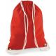 Bolsa gimnasio de algodón Ref.TTW110-BRIGHT RED 