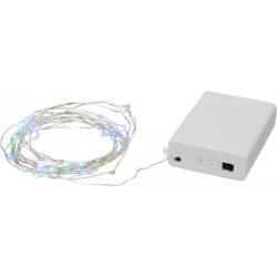 Cuerda de 50 luces LED con activación sonora Pulse