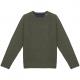 Jersey ecorresponsable de punto grueso hombre Ref.TTNS911-ORGANIC KHAKI