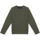 Jersey ecorresponsable de punto grueso hombre Ref.TTNS911-ORGANIC KHAKI