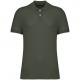 Polo ecorresponsable punto piqué hombre Ref.TTNS207-ORGANIC KHAKI