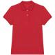 Polo ecorresponsable punto piqué mujer Ref.TTNS208-POPPY RED