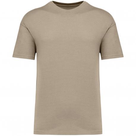 Camiseta ecorresponsable de hombros caídos unisex