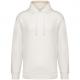 Sudadera ecorresponsable con capucha y hombros caídos french terry unisex Ref.TTNS431-IVORY