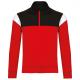 Chaqueta de chándal con cremallera infantil Ref.TTPA391-ROJO/NEGRO DEPORTIVO