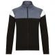 Chaqueta de chándal con cremallera infantil Ref.TTPA391-GRIS NEGRO/DEPORTIVO