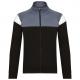 Chaqueta de chándal con cremallera infantil Ref.TTPA391-GRIS NEGRO/DEPORTIVO