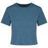 Crop top triblend mujer