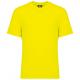 Camiseta ecorresponsable algodón/poliéster unisex Ref.TTWK308-AMARILLO FLUORESCENTE