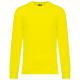 Sudadera ecorresponsable algodón/poliéster unisex Ref.TTWK405-AMARILLO FLUORESCENTE