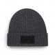 Gorro moderno con parche Ref.TTB442R-GRAPHITE GREY/BLACK 