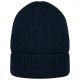 Gorro ecorresponsable de lana merino unisex Ref.TTNS015-AZUL MARINO 