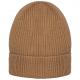 Gorro ecorresponsable de lana merino unisex Ref.TTNS015-DARK CAMEL 