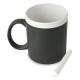 Mug de ceramica pizarra 'tizal' Ref.CF68100-BLANCO 