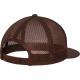 Gorra classic trucker con cinta Buckram Ref.TTFL6006W-MARRON/BLANCO 