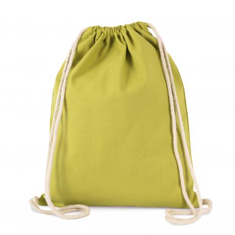 Mochila con cordones gruesos