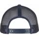 Gorra trucker retro bicolor Ref.TTFL6606T-CHARCOAL/AZUL MARINO 