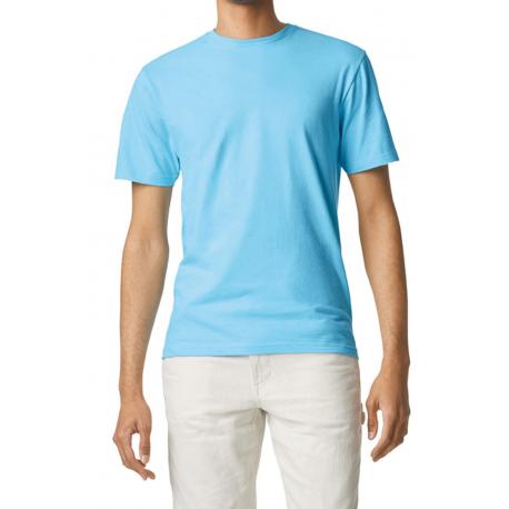 Camiseta softstyle hombre con etiqueta extraíble