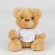 Osito de peluche con camiseta Ref.TTMM030-MARRON