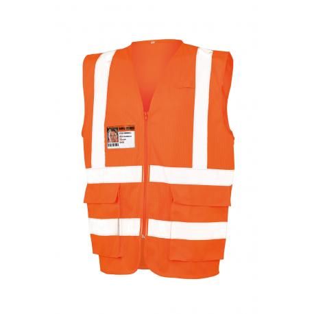 Chaleco de seguridad de rejilla