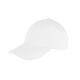 Gorra reciclada 6 paneles Ref.TTRC981X-BLANCO 