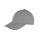 Gorra reciclada 6 paneles Ref.TTRC981X-PALOMA GRIS 