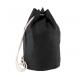 Bolso marino de algodón con cordón Ref.TTKI0629-NEGRO 