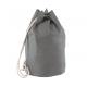 Bolso marino de algodón con cordón Ref.TTKI0629-GRIS 