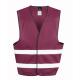Chaleco core con mayor visibilidad Ref.TTR200XEV-BURGUNDY