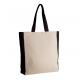 Bolsa bicolor Ref.TTKI0275-NATURAL/NEGRO 