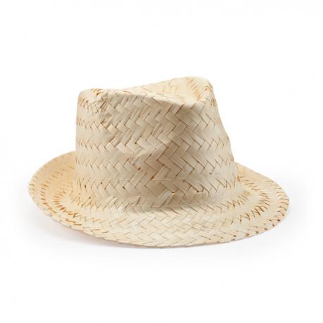 Sombrero de paja natural con banda confort interior GALAXY