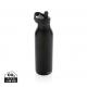 Botella de agua Avira Ara RCS con tapa de acero 500ML Ref.XDP43808-NEGRO 