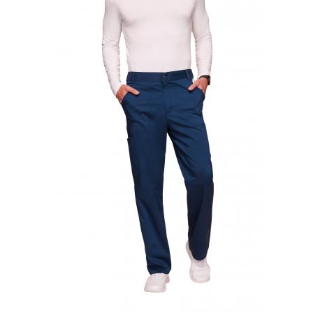 Pantalones cargo con bragueta hombre