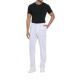 Pantalón con cordón de ajuste y tiro estándar hombre Ref.TTDKE015-BLANCO