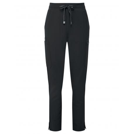 Pantalón cargo elástico mujer