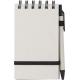 Cuaderno de cartón de leche reciclado Martha Ref.GI1042892-NEGRO/ BLANCO 