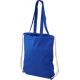 Mochila de cuerdas de algodón de 240 g/m² 6l Eliza Ref.PF120276-AZUL REAL 