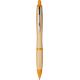 Bolígrafo de bambú Nash Ref.PF107378-NATURAL/NARANJA 