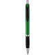 Bolígrafo de color liso con empuñadura de goma Turbo Ref.PF107713-VERDE/NEGRO INTENSO 